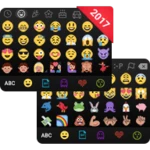 emoji keyboard - themes, fonts android application logo